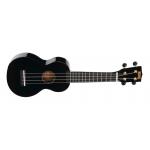 Mahalo MR1BKK Series Rainbow Pack Ukelele Soprano Negro