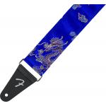 Fender Satin Dragon Strap Ryl Blue Correa de Guitarra