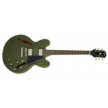 Guitarras Eléctricas Epiphone Epiphone ES-335 Guitarra eléctrica Olive Drab Exclusive