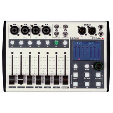 Mesa de Mezclas  Proel DIGIPAD8 Digital Mixer
