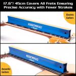 Music Nomad MN811 Fret Leveler - (L-Beam) 17.6" (45Cm) Para Guitarra Acústica Y Eléctrica