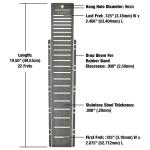 Music Nomad MN804 Fretboard Protector Para Trastes Escala E-24.75"