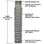 Music Nomad MN802 Fretboard Protector Para Trastes Escala P-25"