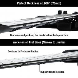 Otros accesorios guitarra Music Nomad MN800 Fretboard Protector Para Trastes Escala F-25.50"