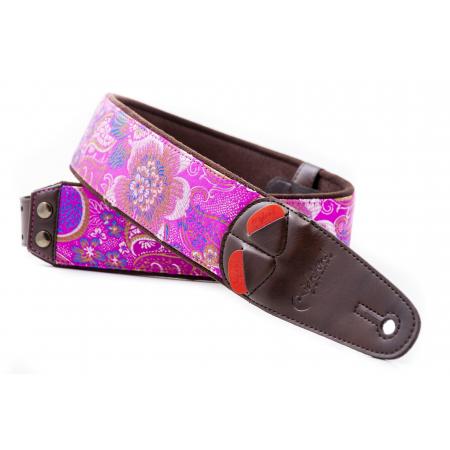 Correas Guitarra Bandolera Righton Serie MOJO HOKKAIDO Pink
