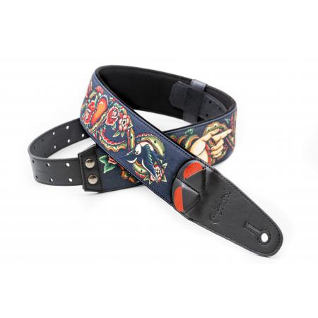 Correas Bandolera Righton Serie MOJO TATTOO Black