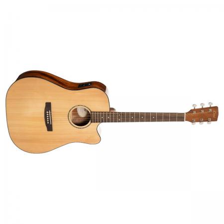 Guitarras Electroacústicas Cort Cort Earth60 CE NAT Guitarra electroacústica Natural