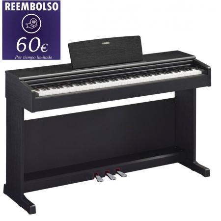 Pianos Electrónicos Yamaha YDP145 Piano Digital Negro
