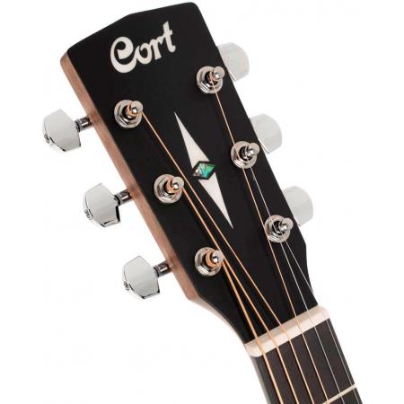 P3 Cort L100OCF CED BKS Black Satin Guitarra Electroacústica