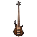 Cort C5 Plus OVMH ABB Bajo 5 cuerdas Antique Brown Burst