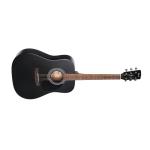 Cort AD810 BKS Guitarra Acústica Black Satin con funda