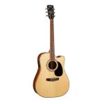Cort AD880CE NS Guitarra Acústica Natural Satin con funda