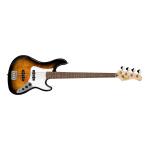 Cort GB24JJ TBK Bajo eléctrico Trans Black