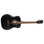 Cort AF510E BKS Guitarra electroacústica Black Satin con funda