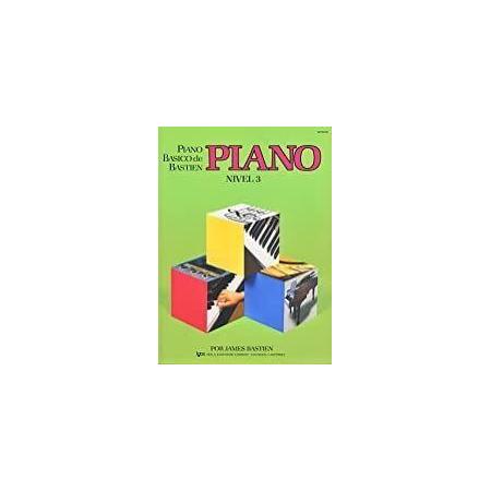 Libros Bastien piano basico nivel 3
