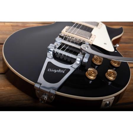 Guitarras Eléctricas Stanford CR Fleetwood Onix Black B7 Bigsby