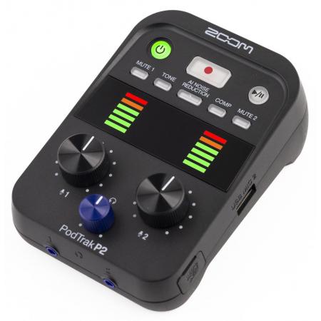 Grabadoras Digitales  Zoom Podtrak P2 Grabador Podcast Portatil