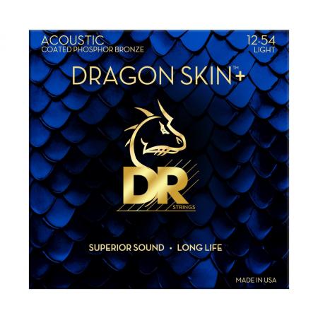 Cuerdas Guitarra Acústica DR Strings DAP-12 DRAGON SKIN +