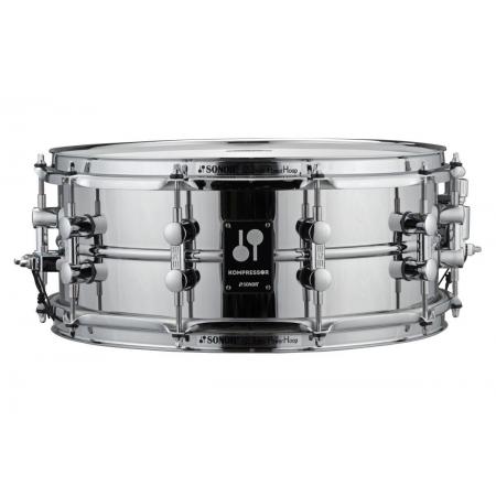 Cajas de Batería Sonor Kompressor KS 14x5.75 SDS Caja de Acero Cromado Power Hoop