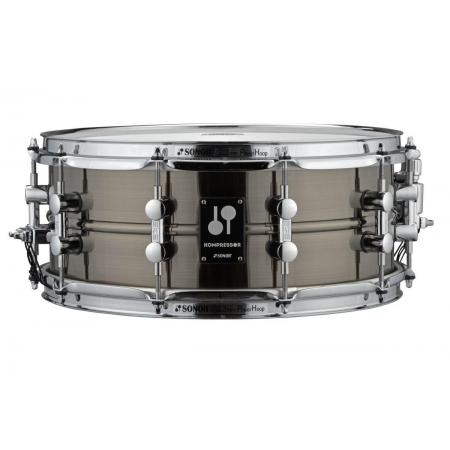 Cajas de Batería Sonor Kompressor Brass KS 14x5.75 SDB Caja Latón Níquel Negro