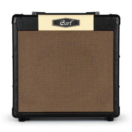 de guitarra Cort Cm15r Bk Electric Amp