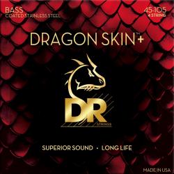 Cuerdas Bajo DR DBS-45 Dragon Skin + Coated Stainless Steel