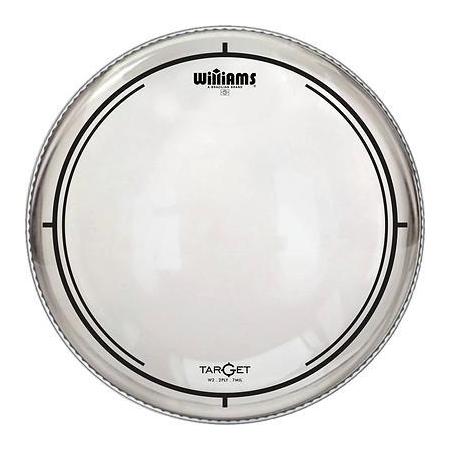 Parches para batería Williams W2-20 Target Series Clear Oil 20" Parche para Bombo