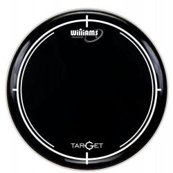 Parches para batería Williams WB28 Double Ply Black Oil Target Series 08