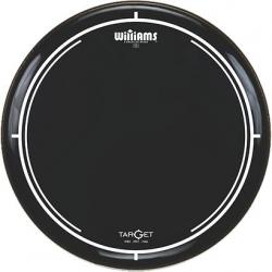 Parches para batería Williams WB216 Target Series Black Oil 16" Parche Batería