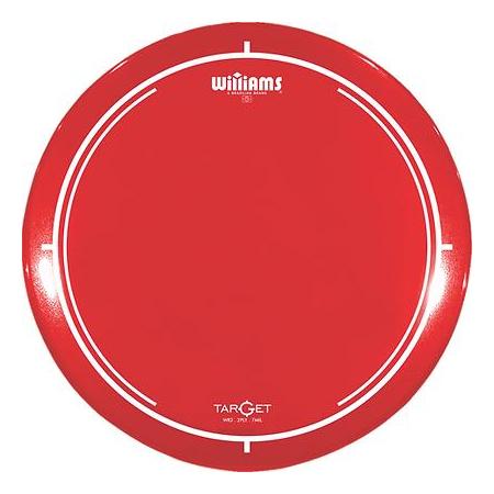 Parches para batería Williams WR213 Target Series Red Oil 13" Parche Batería