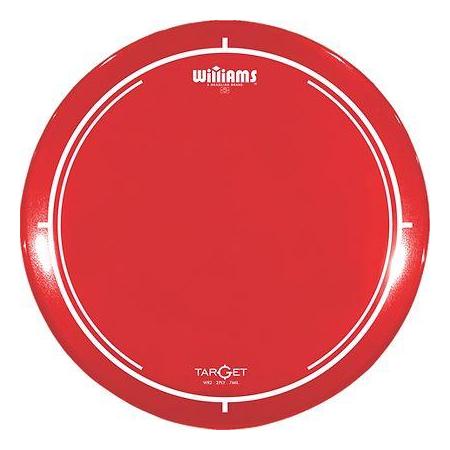 Parches para batería Williams WR218 Target Series Red Oil 18" Parche Batería