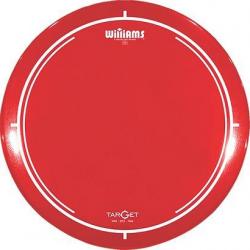 Parches para batería Williams WR220 Target Series Red Oil 20" Parche Batería