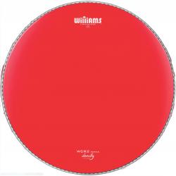 Parches para batería WILLIAMS WCR210 DENSITY COATED OIL RED SERIES 10"