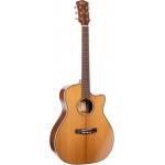 Cort ESSENCE-GA4 NSG Guitarra Electroacústica Natural Semi Gloss