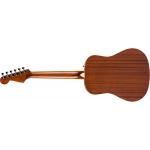 Fender California Standard Redondo Mini 3 Tone Sunburst Guitarra Acústica con Funda