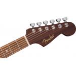 Fender California Standard Redondo Mini 3 Tone Sunburst Guitarra Acústica con Funda