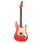 Mooer MSC10 Elite Guitarra Eléctrica Fiesta Red