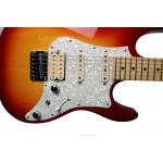 Fujigen Odyssey Boundary Cherry Burst Guitarra Eléctrica