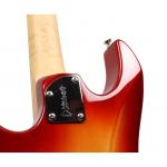 Fujigen Odyssey Boundary Cherry Burst Guitarra Eléctrica