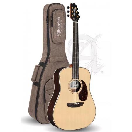 Guitarras Electroacústicas Alhambra ADSR E9 Guitarra Electroacústica con Funda Alhambra 25mm 9738