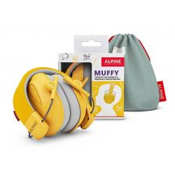 Accesorios de audio Alpine Muffy Kids MUFF/YW Orejera de Protección Auditiva Yellow