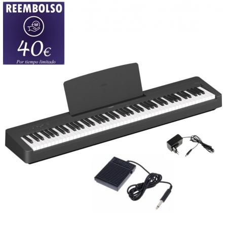 Pianos Electrónicos Yamaha Yamaha P-145BT Bluetooth Piano digital portátil