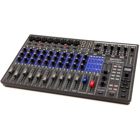 Mesas de Mezclas Zoom Livetrak L-12Next Mesa de mezclas de 12 canales - Grabadora Multipista