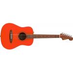 Fender California Standard Redondo mini wb ib Fiesta Red Guitarra Acústica