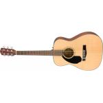 Fender CD60S Dreadnought LH Natural Guitarra Acústica