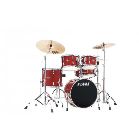 Batería Acústica Tama Imperialstar Jazz Burnt Red Mist
