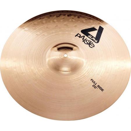 Platos de batería Paiste Ride 20 Alpha Brillant Full B-STOCK