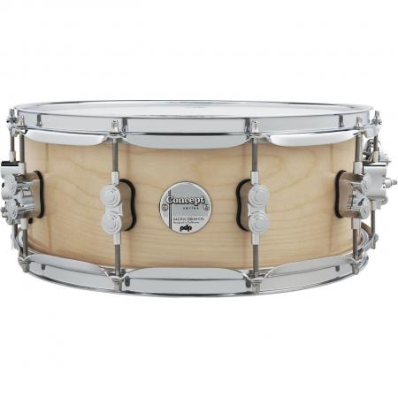 Cajas de Batería PDP By DW Concept Maple 14"x5,5" Snare Natural Lacquer PDCM5514SSNA