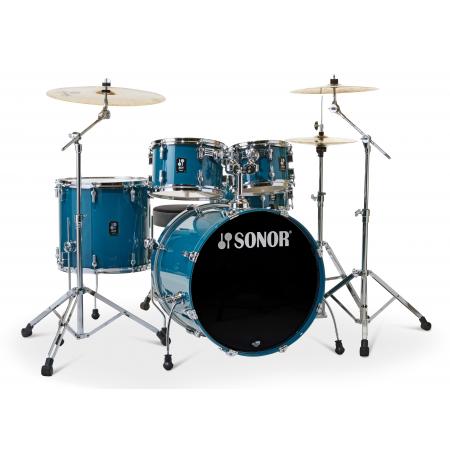 Batería Acústica Sonor Batería AQ1 Studio Birch Caribbean Blue