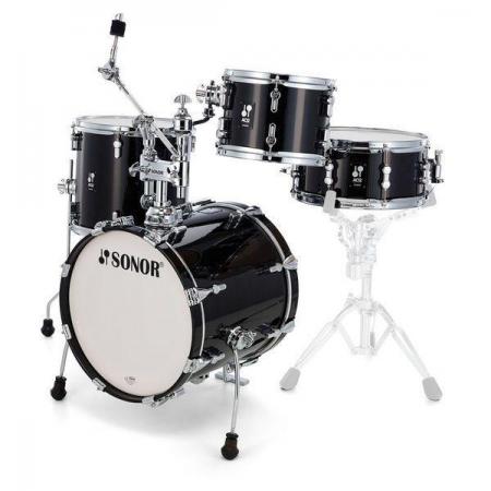 Batería Acústica Sonor Batería AQ2 Bop Transparent Black